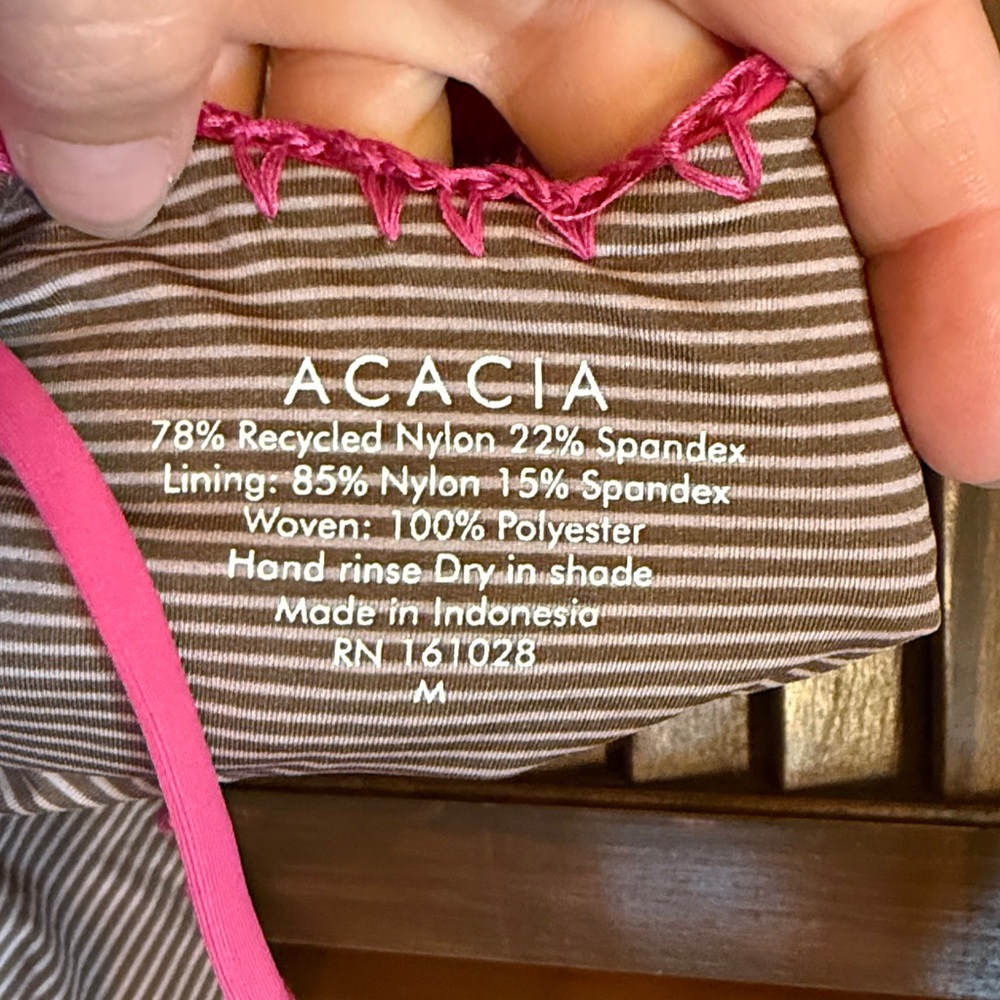 NWT Acacia crochet one piece swimsuit - Picture 7 of 7
